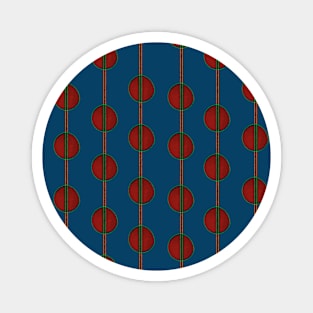 polka dot blues Magnet